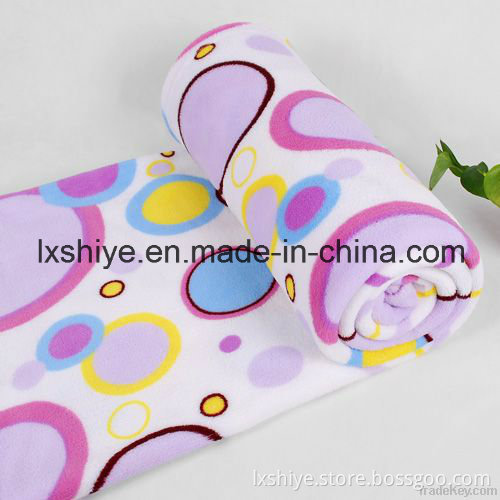 Cheap Fabric Coral Fleece Printing